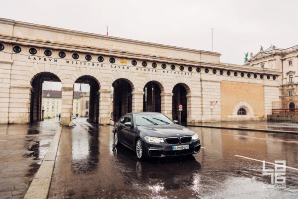 + Vienna road trip with BMW M550d xDrive business sedan.