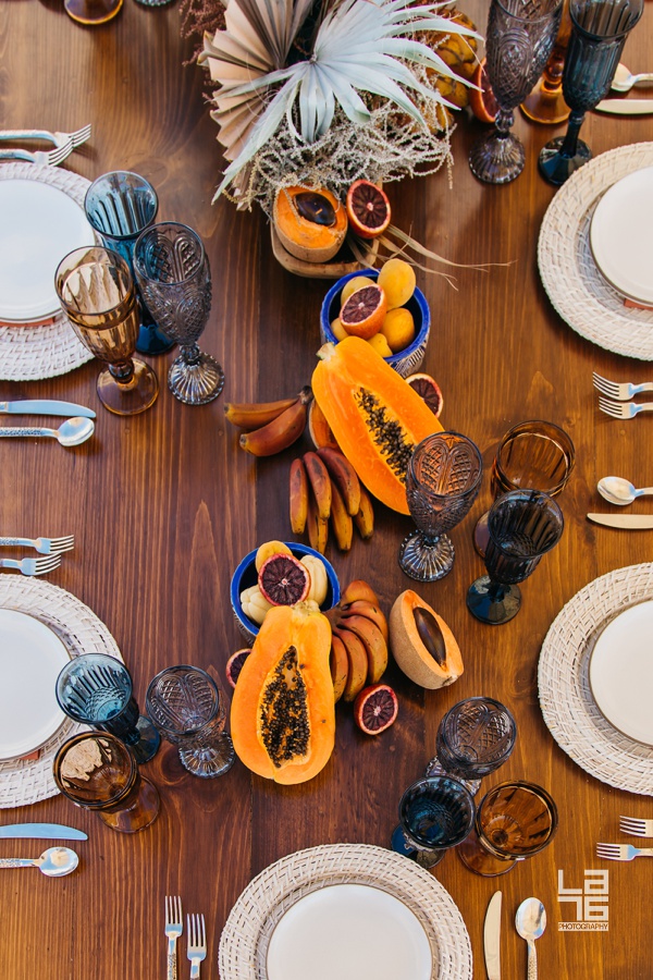 Swoon-Worthy Brunch at Waldorf Astoria Los Cabos Pedregal with Dried Flowers in Rusty-Hues and Burnt-Oranges