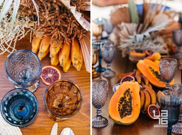 Swoon-Worthy Brunch at Waldorf Astoria Los Cabos Pedregal with Dried Flowers in Rusty-Hues and Burnt-Oranges