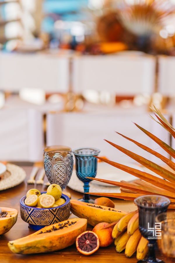 Swoon-Worthy Brunch at Waldorf Astoria Los Cabos Pedregal with Dried Flowers in Rusty-Hues and Burnt-Oranges