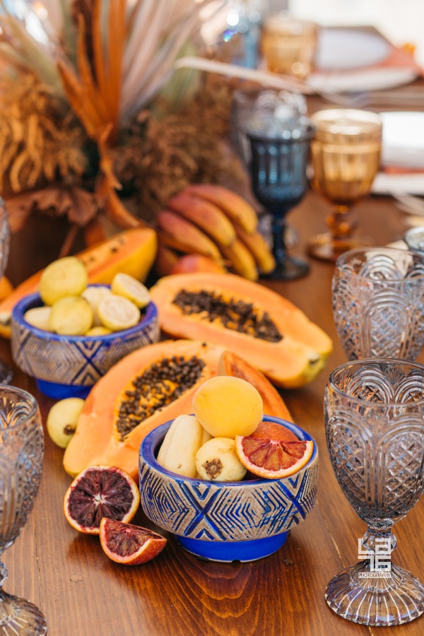 Swoon-Worthy Brunch at Waldorf Astoria Los Cabos Pedregal with Dried Flowers in Rusty-Hues and Burnt-Oranges